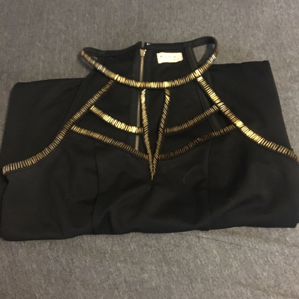 BLACK TIGHT DRESS (reposh) - Picture 2 of 3
